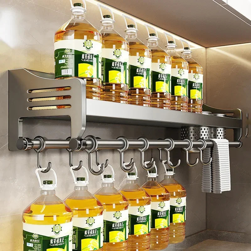 Wall-mounted Kitchen Organizer Shelf