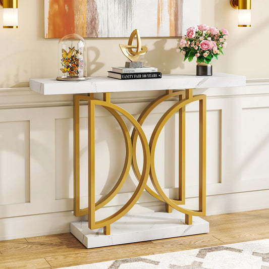 Tribesigns Gold Console Table